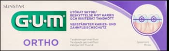 Ortho pasta do zębów, ortodontyczna