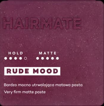 Rude Mood pasta do włosów bardzo mocno utrwalająca, matowa
