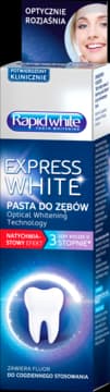 Express White pasta do zębów, wybielająca