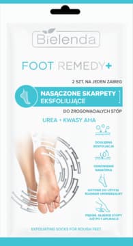 Foot Remedy zabieg do stóp, Skarpety eksfoliujące