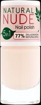Natural Nude lakier do paznokci, z odżywką, nr 01