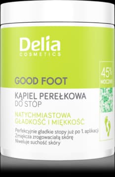 Good Foot sól do kąpieli stóp z mocznikiem, perełkowa