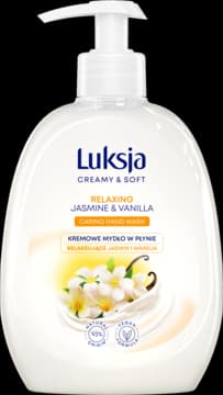 Creamy & Soft mydło w płynie, do rąk, kremowe, relaksujące, Jaśmin i Wanilia