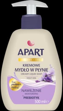 Creamy Care mydło w płynie, kremowe, nawilżenie, Fiołek