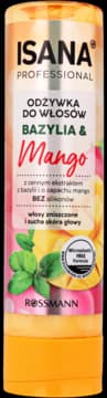 odżywka do włosów zniszczonych i suchej skóry głowy, Bazylia i Mango