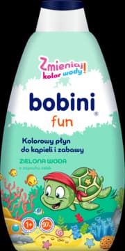 Fun płyn do kąpieli i zabawy, kolorowy, Zielona woda