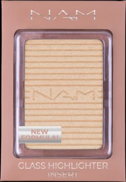 Glass Highlighter rozświetlacz do twarzy, wkład do kasetki magnetycznej, nr 8 Golden Beige