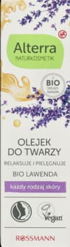 olejek do twarzy, relaksuje, pielęgnuje, Lawenda