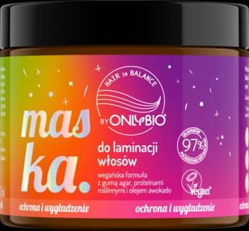 maska do laminacji włosów