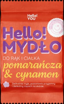 mydło w kostce do rąk i ciała, Pomarańcza i Cynamon