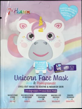 Unicorn maska w płachcie, Acai i Granat