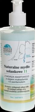 mydło w płynie, naturalne, solankowe, z Morza Martwego, z olejem makadamia i D pantenolem