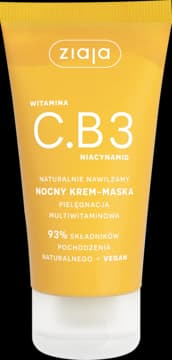 Witamina C.B3 krem-maska do twarzy, pielęgnacja multiwitaminowa, na noc