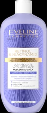 Retinol & Niacynamid mleczko do ciała, ultrabogate, wygładzające