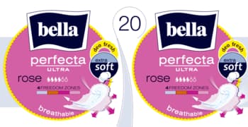 Perfecta Ultra Rose podpaski higieniczne, ze skrzydełkami