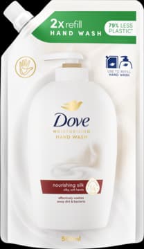Nourishing Silk mydło w płynie, do rąk, zapas