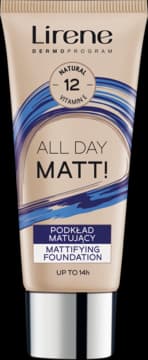 ALL DAY MATT! podkład matujący we fluidzie dla długotrwałego efektu odcień 12 Natural