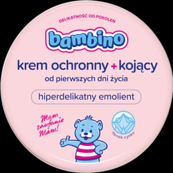 krem ochronny, kojący, od pierwszych dni życia