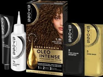 Oleo Intense farba do włosów, trwała, bez amoniaku, nr 5-86 Słodki Brąz