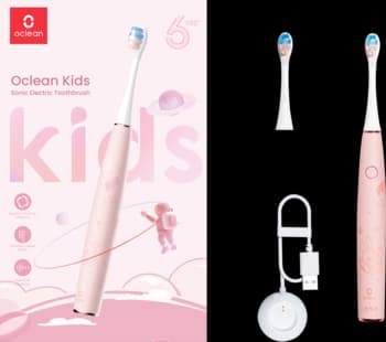 Kids szczoteczka soniczna, Różowa