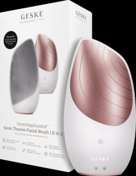 6 in 1 Sonic Thermo Facial Brush Starlight