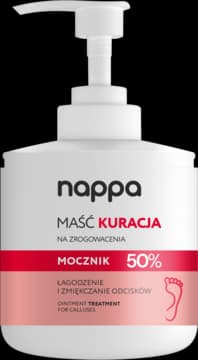 maść do stóp, kuracja na zrogowacenia, Mocznik 50%