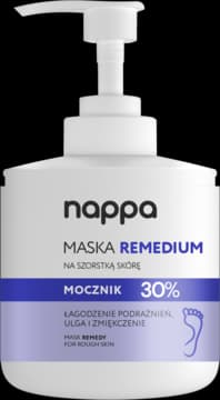maska do stóp, remedium na szorstką skórę, Mocznik 30%