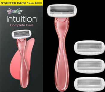 Intuition Complete Care maszynka do golenia dla kobiet, 1 rączka + 4 wkłady, 5 ostrzowa