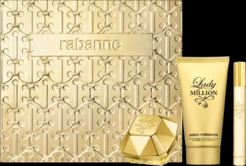 Lady Million zestaw dla kobiet, woda perfumowana + + balsam do ciała