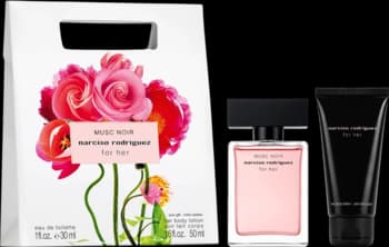 Musc Noir zestaw dla kobiet, woda perfumowana + balsam do ciała
