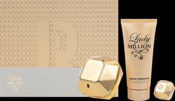 Lady Million zestaw dla kobiet, woda perfumowana + balsam do ciała + woda perfumowana