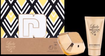 Lady Million zestaw dla kobiet, woda perfumowana + + balsam do ciała