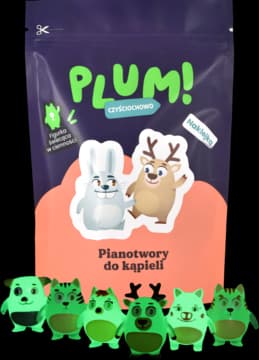 pianotwory do kąpieli z figurką fluorescencyjną