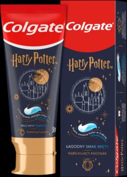 Harry Potter pasta do zębów, dla dzieci w wieku 6+, Mięta