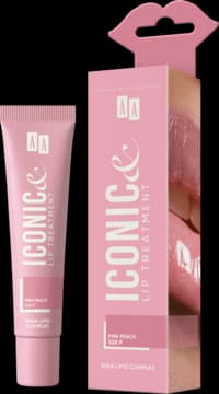 Iconic & Lip Treatment Pink Peach — koloryzujący balsam do ust