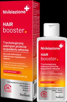 Hair booster. szampon do włosów, przeciw wypadaniu, trychologiczny