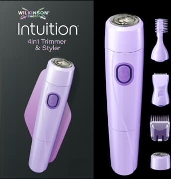 Maszynka Wielofunkcyjna do Golenia Wilkinson Intuition 4w1 Trimmer & Styler