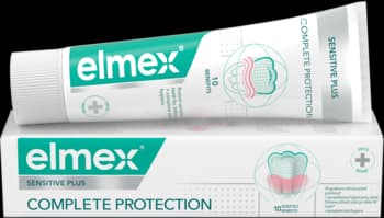 Sensitive Plus Complete Protection pasta do zębów przeciw próchnicy, specjalistyczna, z fluorkiem cyny i cynkiem