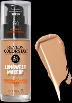 ColorStay podkład do twarzy, cera mieszana i tłusta, SPF 15, nr 220 Natural Beige