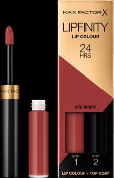 Lipfinity pomadka do ust, w płynie, dwufazowa, nr 70 Spicy