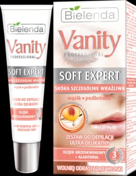 Vanity Soft Expert zestaw do depilacji, ultra delikatny, wąsik i podbródek