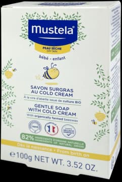 mydło w kostce z Cold Cream, od 1. dnia życia, skóra sucha