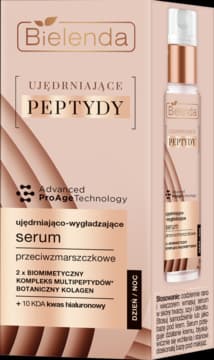 Ujędrniające Peptydy serum, przeciwzmarszczkowe, ujędrniające, na dzień/noc