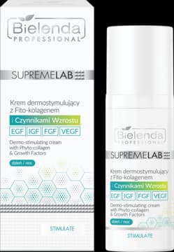 SupremeLab Stimulate krem do twarzy dermostymulujący z Fito-kolagenem i Czynnikami Wzrostu
