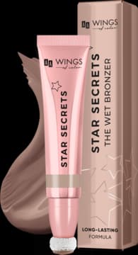 Star Secrets bronzer do twarzy, kremowy, 01 Light Bronze