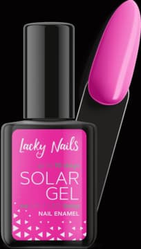 Solar Gel lakier do paznokci, nr 30 Hot Pink