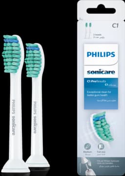 Sonicare ProResults C1 końcówki wymienne do szczoteczki do zębów, sonicznej, Białe, H/07