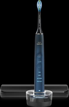 Sonicare DiamondClean 9000 szczoteczka do zębów, soniczna + etui podróżne, Granatowa, H/88