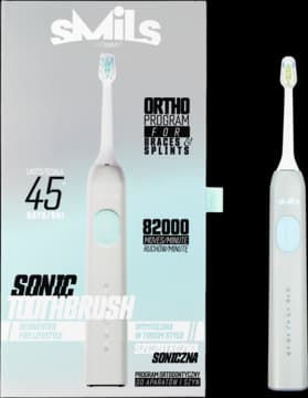 Smils szczoteczka soniczna, szara