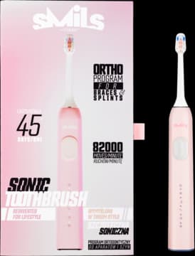Smils szczoteczka soniczna, różowa